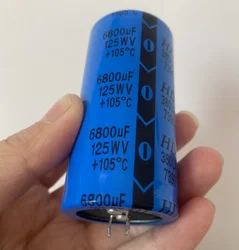 Good Quality Aluminum Electrolytic Capacitor 125V 6800UF 35*70mm
