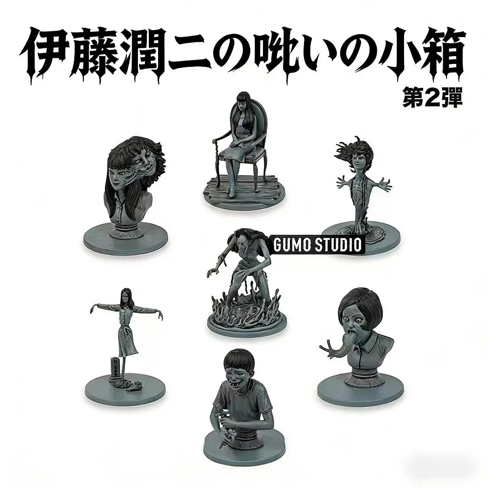 Serie Coleccionable Oficial y Auténtica de Junji Ito, Parte 2: Mini Caja Sorpresa con Figura de Terror de Tomie