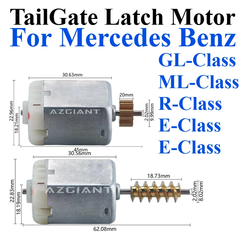 For Mercedes Benz GL-Class ML-Class R-Class E-Class E-Class W211 S211 V251 X164 W164 Car Door Trunk Latch Tailgate Lock DC Motor