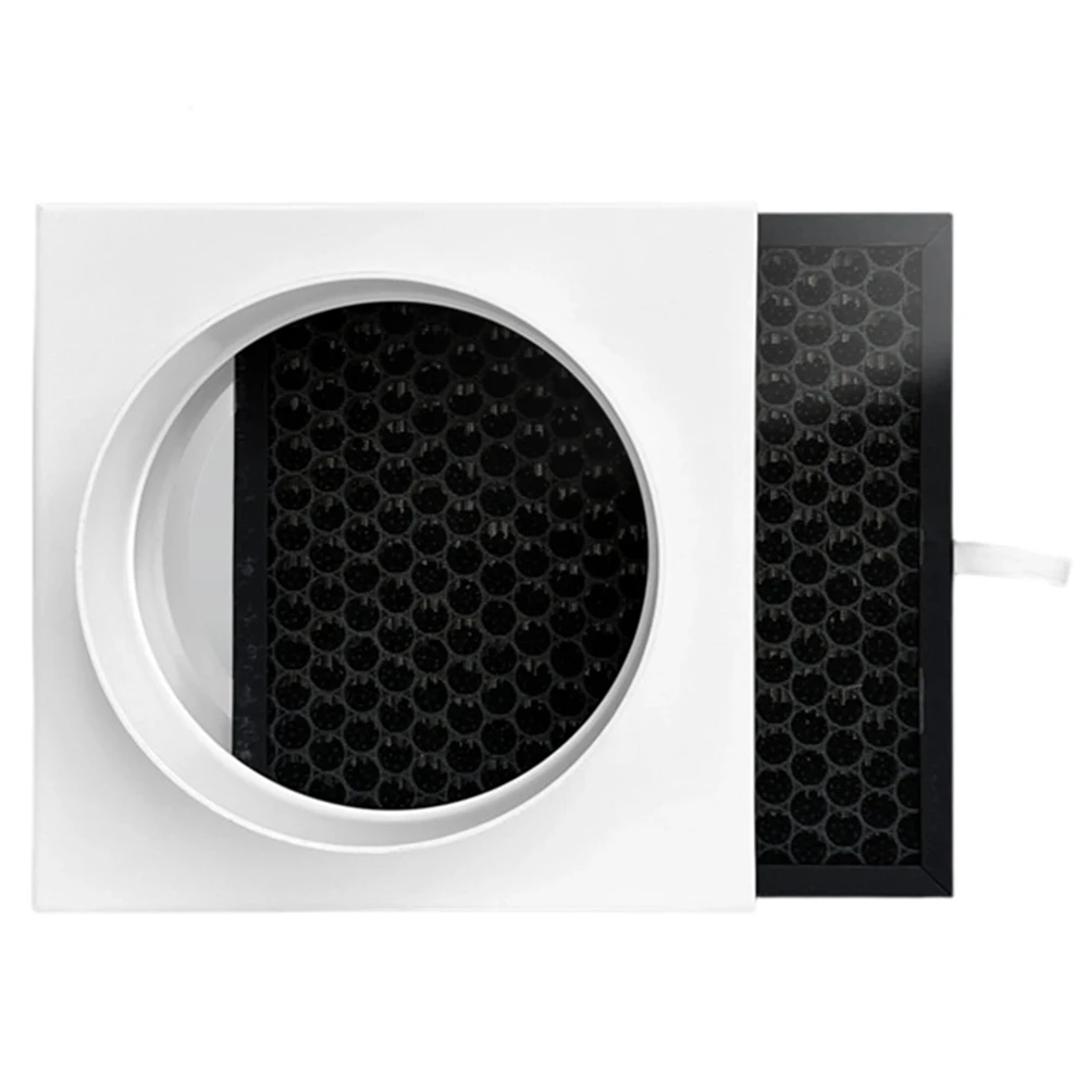 For PVC And PE Pipes Inline Ducting Box Ventilation Pre- Filter High-Efficiency Duct Air Filter HEPA Duct Air Filter