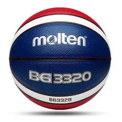 Molten-pelotas de baloncesto de tamaño oficial para hombre y mujer, Material de PU, juego de entrenamiento de partido callejero para interiores y exteriores, topu, 7/6/5