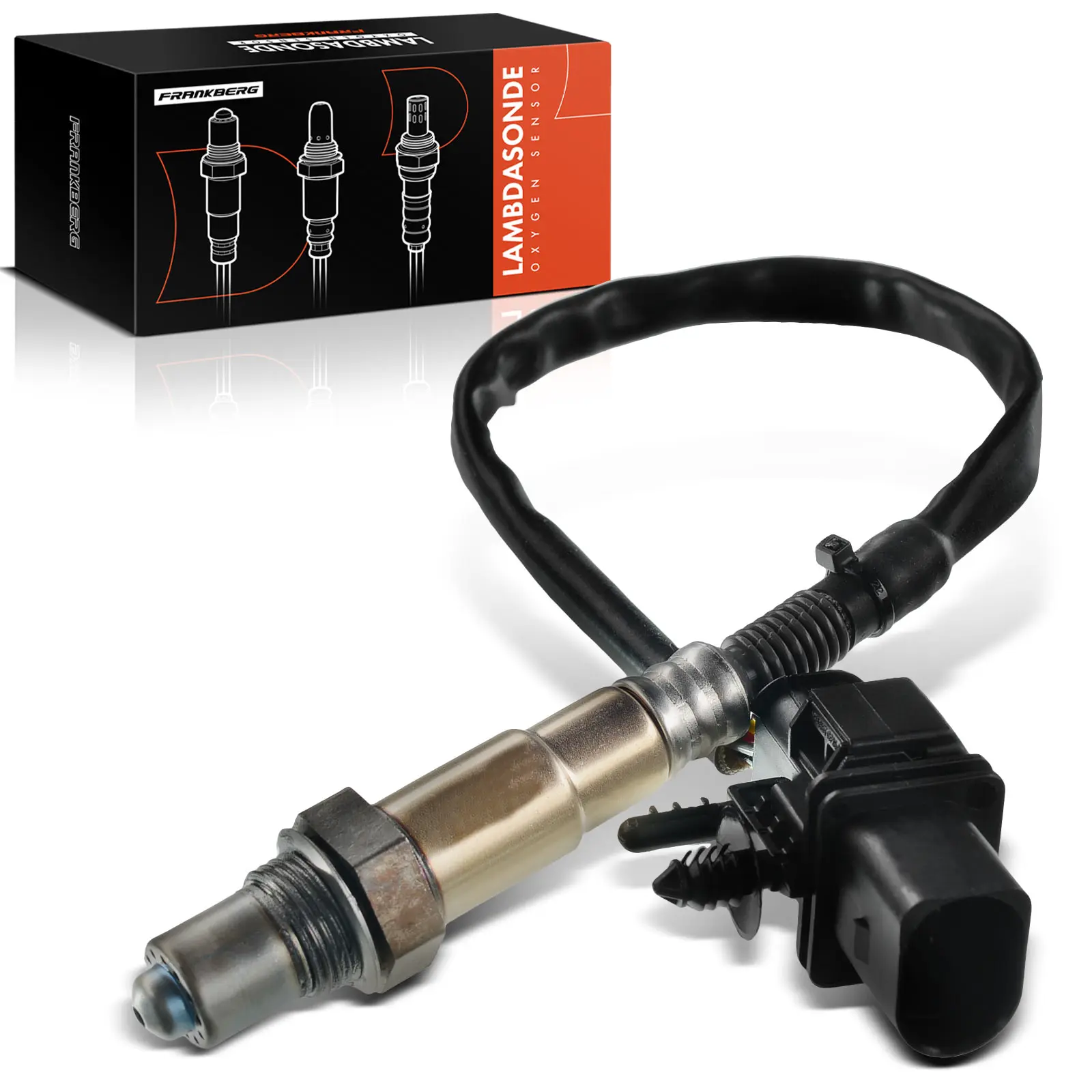Frankberg 1x Lambdasonde Controle Sonde Voor VW Passat Jetta Audi A3 A6 R8 Skoda Octavia II KIA 30751138 0055429818