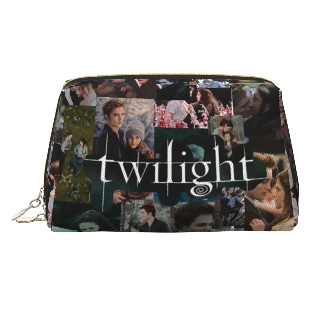 Edward Cullen Twilight Women Cosmetic Bag Travel Makeup Organizer Pouch Toiletry Storage Dopp Kit Box