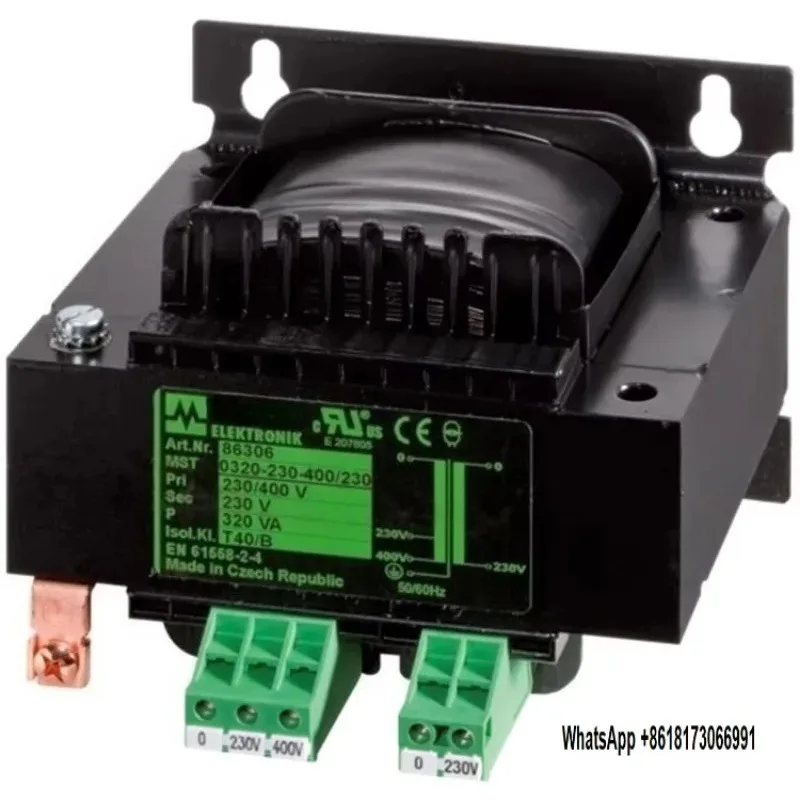 86306 P: 320VA IN: 230/400V OUT: 230V Single Phase Transformer New Original