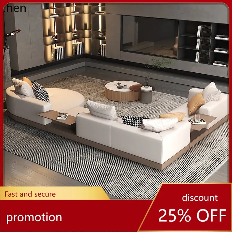 HT Straight Row Corner Small Apartment Sofa Modern Living Room Furniture Supplies
