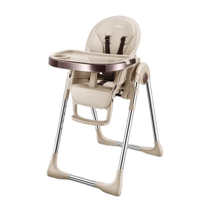 

Waterproof and Antifouling Baby Dining Chair Multifunctional Foldable Portable Eating Chair Can Lying Down Baby High Chair
