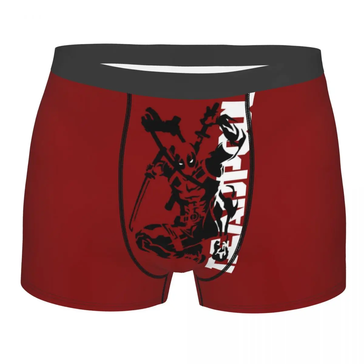 

Custom Deadpool Movie Underwear Men Printed Boxer Shorts Panties Briefs Breathable Underpants