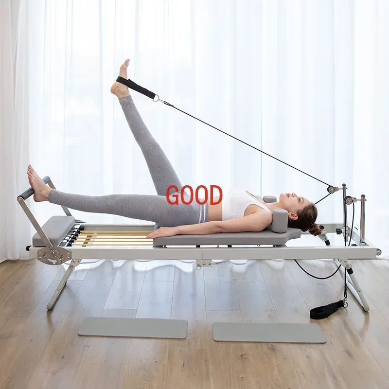 Yoga Studio Pilates Core Bed Fitness Equipment Pilates Training Bed Stainless Steel Yoga Training Bed Ladies