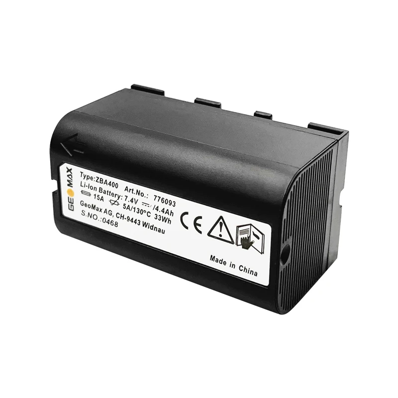 Thương Hiệu Mới GEOMAX ZBA400 Pin Cho GEOMAX ZT20 ZT80 Zenith50 ZOOM 10 20 30 35 PRO ZOOM 80 Tổng Đài pin 4400MAh