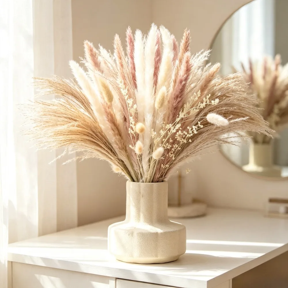 Dried flower bouquets, suitable for Christmas, Halloween, Thanksgiving, Valentine's Day gifts, garden and home decoration