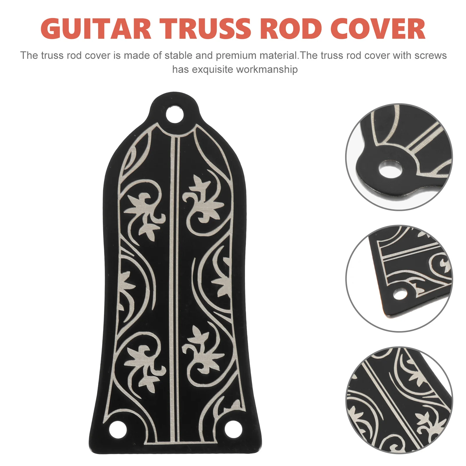 

Guitar Accessories Instrument Truss Rod Cover Replacement Protect Covers Part Metal Electric Iron