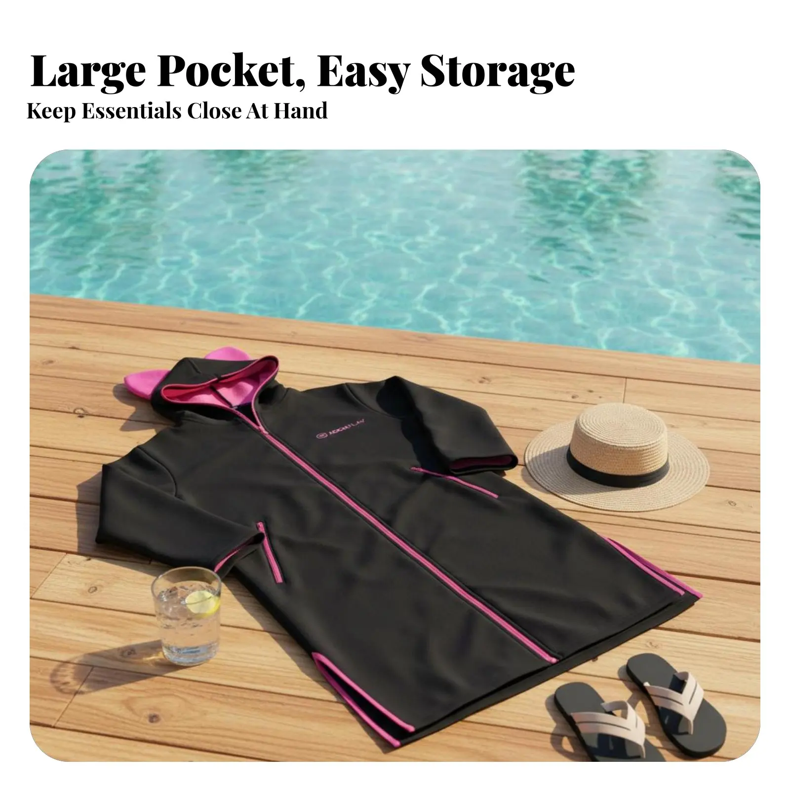 

Water-Absorbent Quick-Dry Cape, Spa, Swimming, Thick Warm Jacket, Cat Ear, Unisex