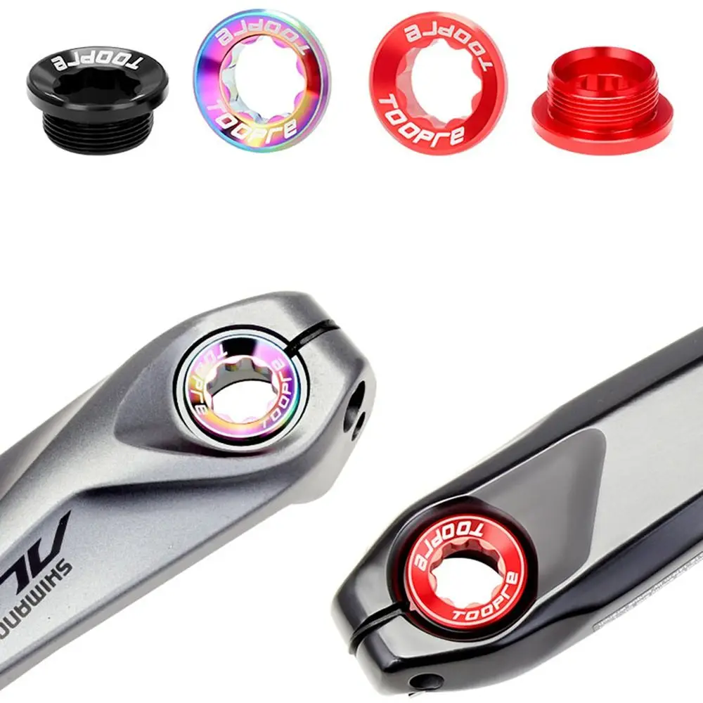 

Fixing Bolt Crankset Protective Case BB Bottom Bracket Screws Cap Bike Crank Case Cranks Screw Crank Bolt Cap Crank Cover