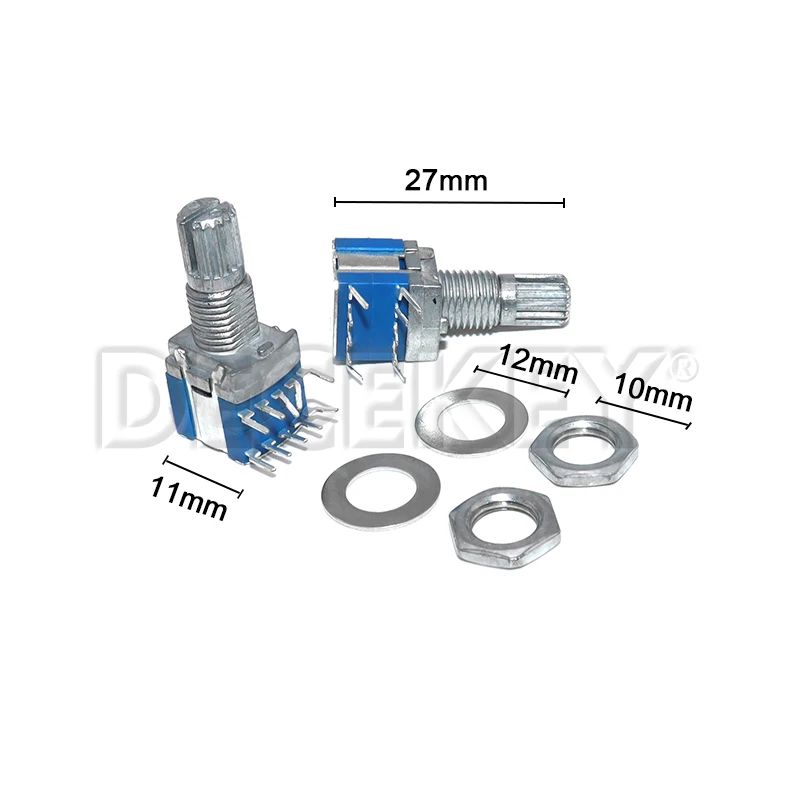 2pcs RS1010 Band Switch Rotary Switch Gear Change Switch 1 Pole 5 Position 2 Pole 3 /4 Position