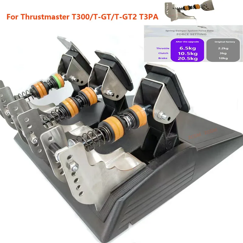دواسة المثبط وزارة الدفاع ل Thrustmaster T300/T-GT/T-GT2 T3PA خنق مخلب الفرامل تعديل تحسين