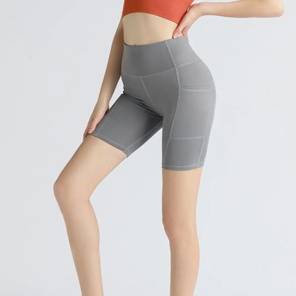 

for Women Ice Silk Yoga Fitness Shorts Tummy Control High Waist Body Shapewear Slimming Butt Lifter Sports Short Pants Running