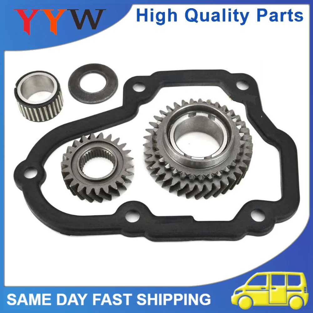 1 مجموعة سيارة طويلة 5 سرعات مجموعة بكرة نقل الحركة 02B 02Z 23/37 سن 0.62 جديد بالإضافة إلى لشركة فولكس فاجن T4 2.5 TDI T5 1.9 اكسسوارات السيارات #1