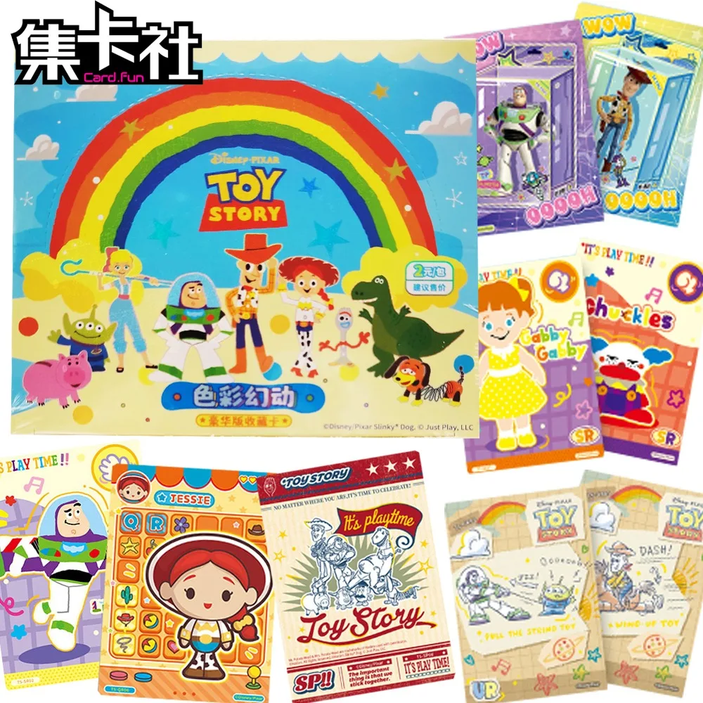 

Новая оригинальная карта.FUN, карты с рассказами игрушек, Disney Alien Buzz Lightyear, забавные взаимодействие, карты из анимированных фильмов, подарки, любимые друзьям