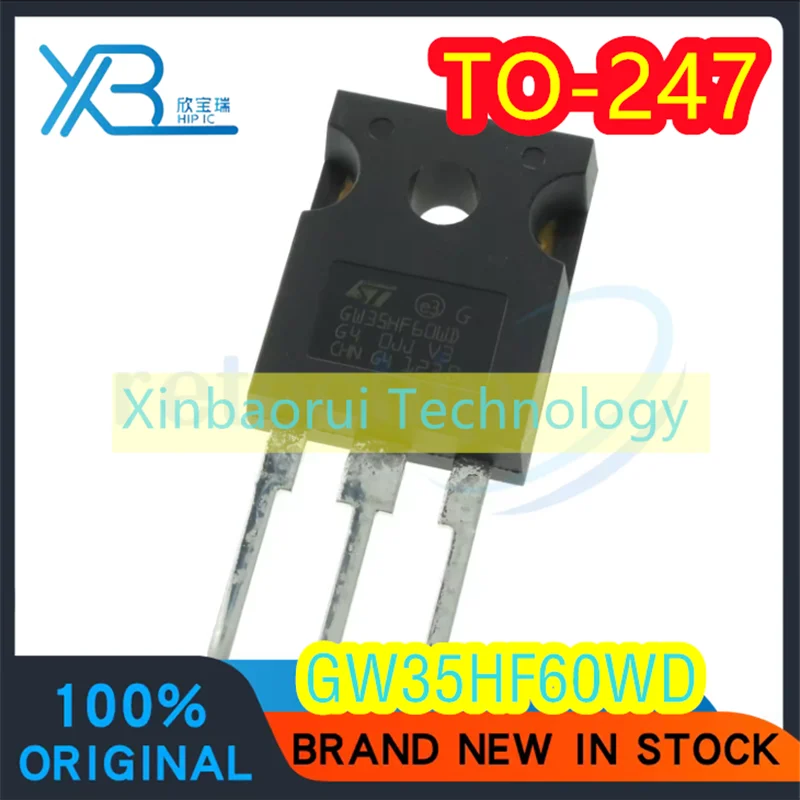 

(4/20pieces) STGW35HF60WD STGW35HF60 GW35HF60WD TO-247 IGBT tube New original Electronics