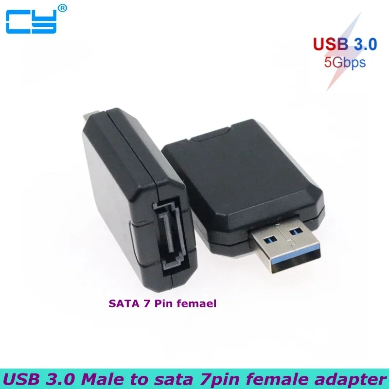 USB3.0 USB 3.0 to Internal SATA 7pin 3G bps Convertor Adapter Connector For 2.5