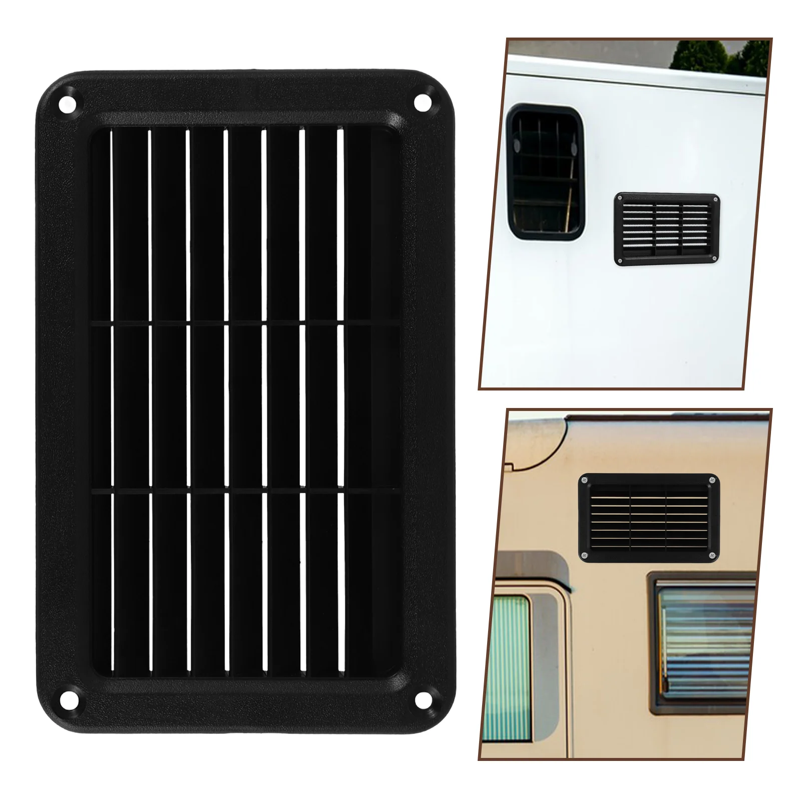 Vent Panel Noggle Air Trailer Vents Boat Louvered Wind Board Marine Ventilation Louvers Cover Abs Rv for