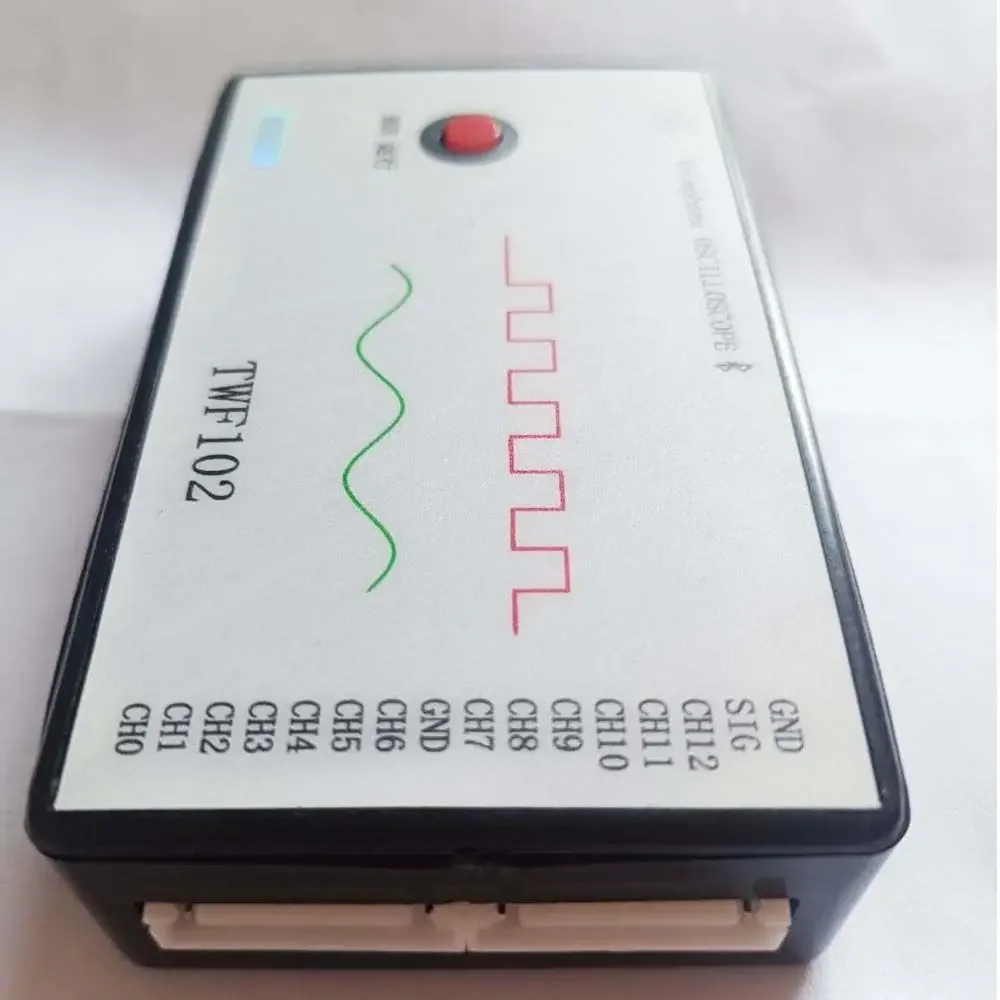 2026 TWF102 Logic Analyzer Oscilloscope 16 Channels Bandwidth 100KHz Bluetooth Connection Mobile Phone Connection Universal Tool