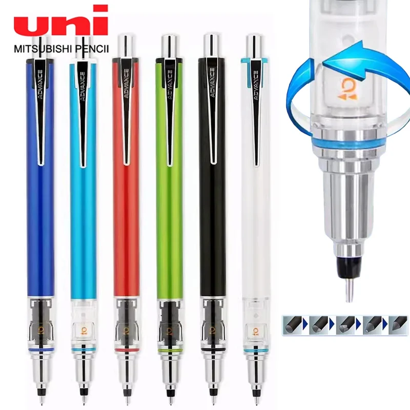 UNI KURA TOGA Mechancial Pencil Limited M5-559 0.3mm 0.5mm 0.7mm Lead Automatic Rotation School Stationery Supplies