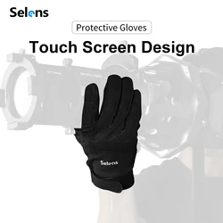 Selens Multifunction Anti-slip Safety Protective Gloves Touch Screen Design photography Gloves