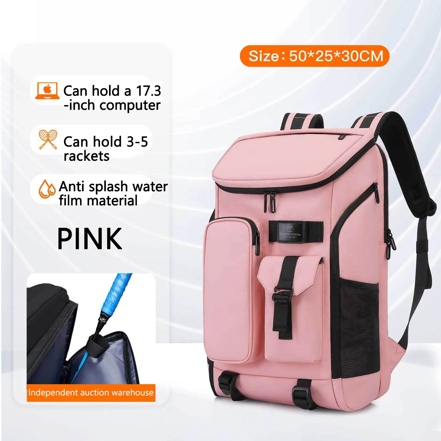 Thick Backpack for Men/Women Sports Luxury Backpack School Bag Large Capacity Placeable 17.3" Laptop Waterproof Fashion Backpack