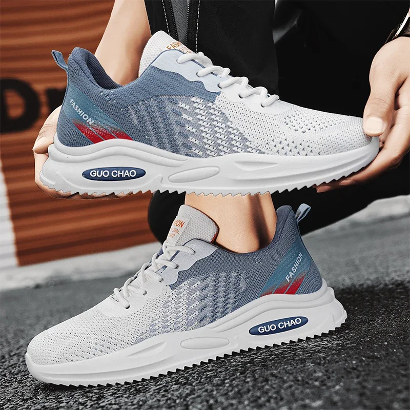 

Men's Casual Sports Shoes Four Season Comfortable Outdoor Anti Slip Running Wear-resistant Casual Sneakers Zapatillas Hombre