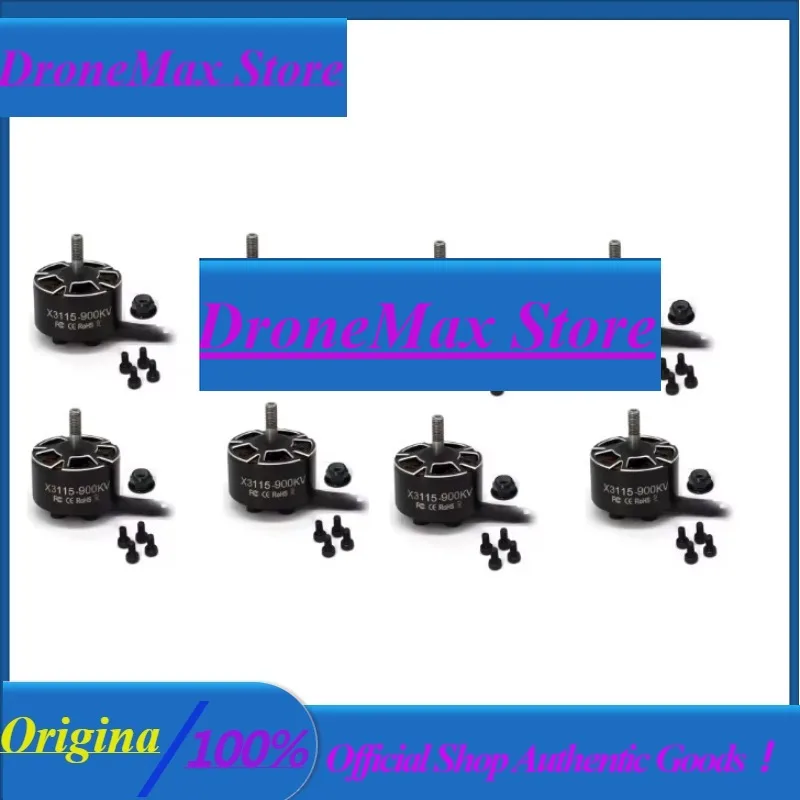 DroMa4/8 Pcs X3115 3115 900KV FPV Brushless Motor 6S Lipo 5mm Output Shaft For RC 9~10inch Propeller Multi-axis Traversing Drone