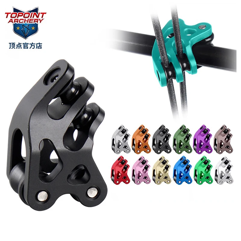 

1pc TOPOINT Bow String Arrow Pulley compound bow T1 starting point series dedicated pulley CNC metal Archery Accessories