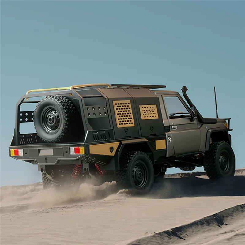 A63T-2.4G フルスケールピックアップショートトラック 4WD クライミングカー RC カーリモコン MN モデル MN82S 1:12