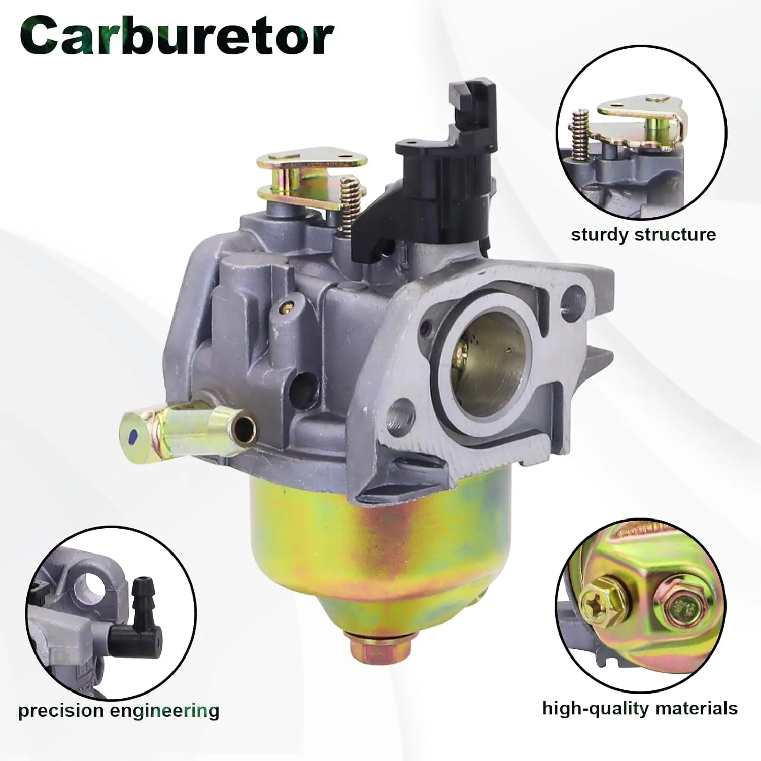 Carburetor for Troy Bilt Storm 2620 2410 26" 24" Self-Propelled 31BM63P3711 31AM62N2711 31BM63P3766 Craftsman 208cc 179cc Snow B 4