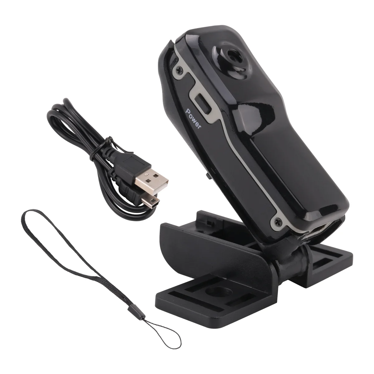 ABGISport ビデオカメラ MD80 ミニカメラ DV 音声ビデオレコーダーミニカム屋外ハイキングヘルメットポータブル Camaras