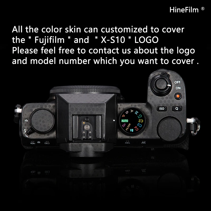 فوجي XS10 قسط لصائق الجلد فيلم واقية ل FujiFilm X-S10 الجلد لصائق حامي المضادة للخدش غطاء فيلم ملصق