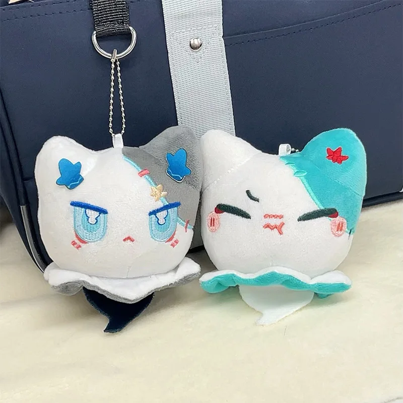 10cm Honkai: Star Rail Wuwubo Doll Pendant Imbibitor Lunae Dan Heng Blade Jing Yuan Luocha Anime Backpack Cute Pendant Doll Gift