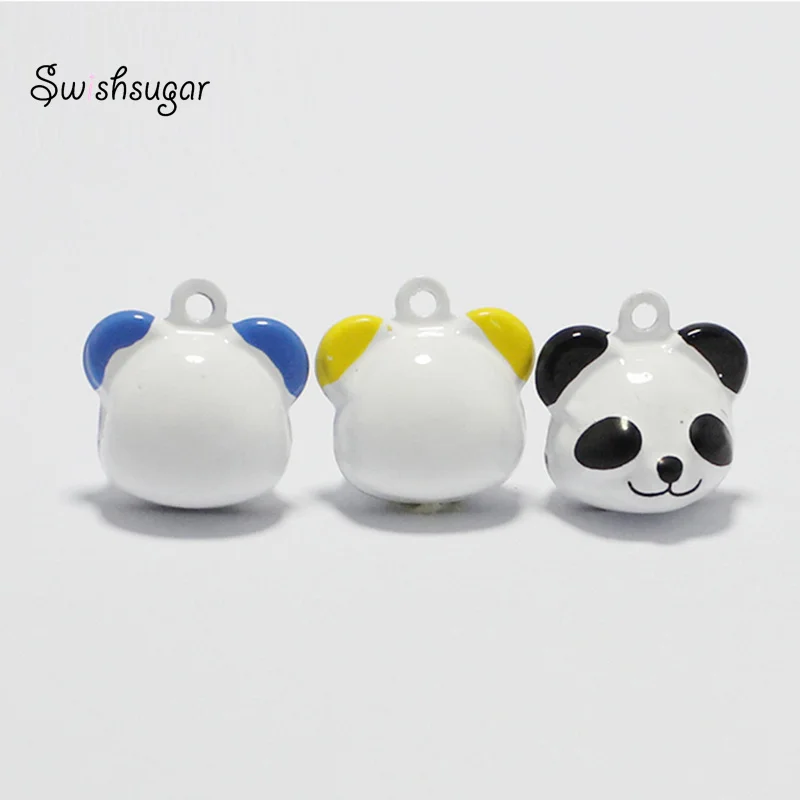 Several Colors Chinese Kongfu Panda Jingle Bell Charms Kids Children Gift Flavor Home Party Keychain Decor