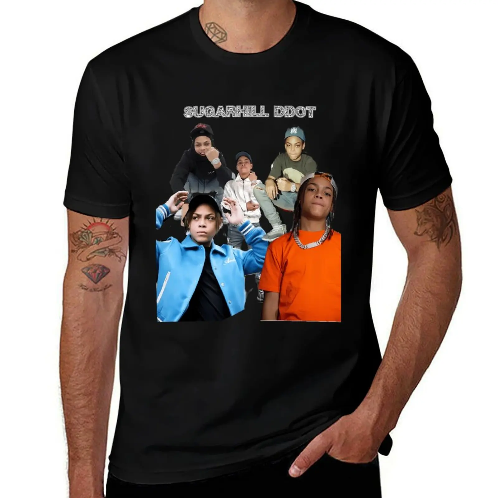 Sugarhillddot T-Shirt vintage blanks anime tshirt t shirts for men