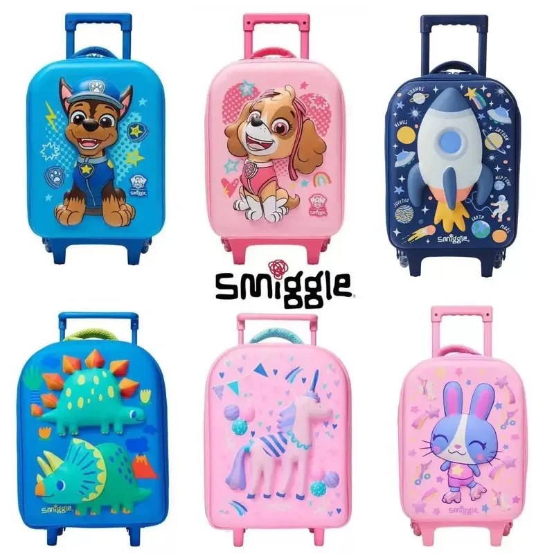 

Smiggle Children's Luggage Australian Designed Travel Suitcase Elementary School Student Pulling Box Baby Storage New Model