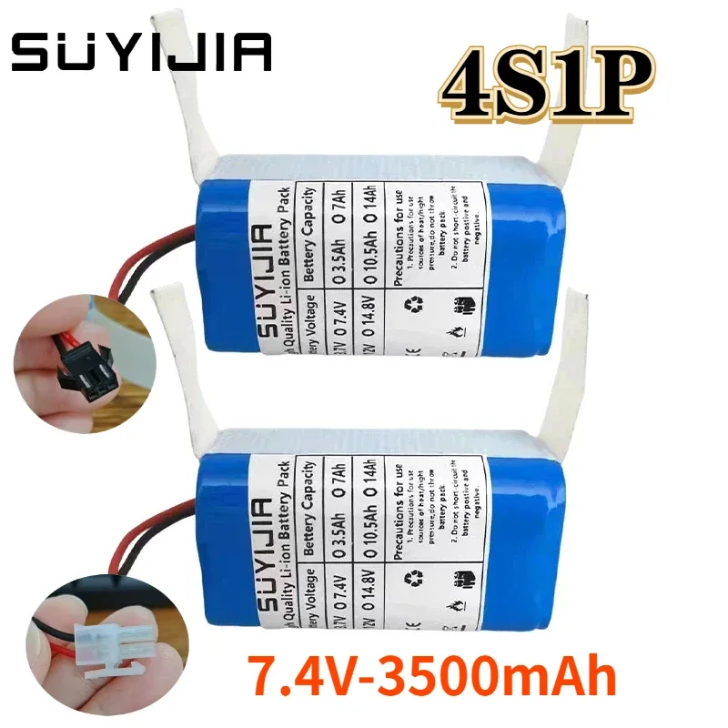 18650 Battery 14.8V-4S1P H18650CH-4S1P Suitable for XIOMI MIJIA Mi Sweeping Robot Essential G1 MJSTG1 SKV4136GL