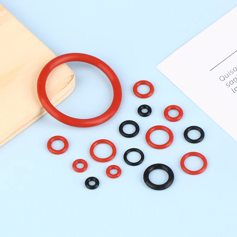 15Pcs/Set O-rings Food Grade Silicone For Saeco/Saeco Odea Silicone O Sealing Washer Red VMQ Repair Box Assortment Kit