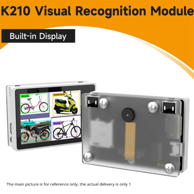 K210 Visual Recognition Module With 2MP Camera OV2640 And 2.0-Inch LCD Capacitive Touch Screen For DIY Robot Car Kit