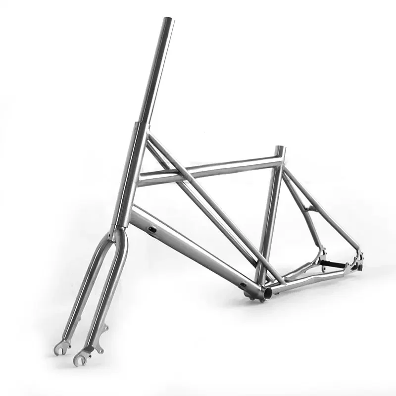 Mini Velo Bike Frame, Touring Bicycle Disc Brake, Titanium