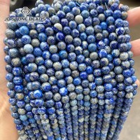 Factory Price Natural Stone Lapis Lazuli Round Loose Beads 15\