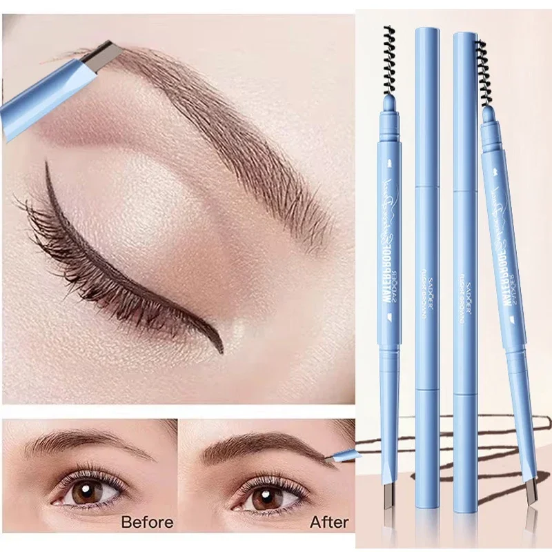 3 قطع المهنية قلم الحواجب الدائم الوشم للماء الفن تينت ماكياج العين الحاجب القلم محسن مستحضرات التجميل #2