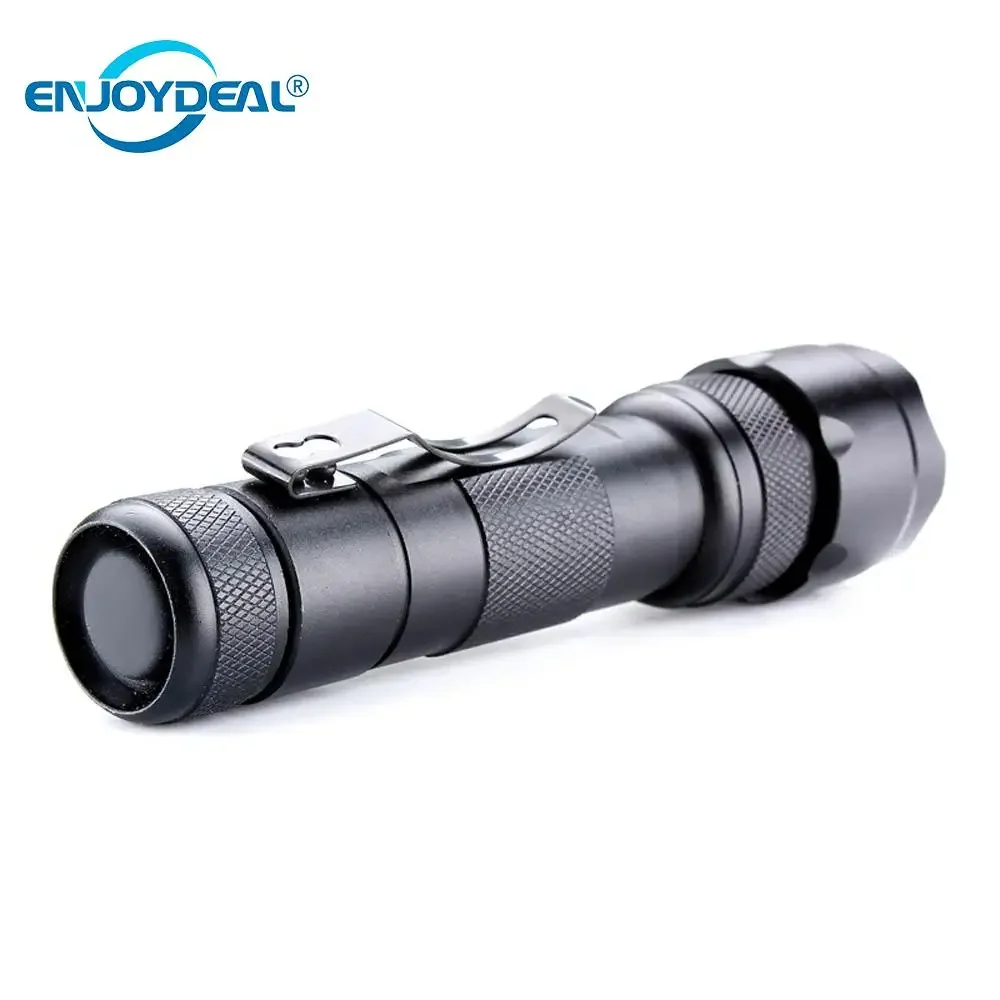 LED 3000LM Tactical Flashlight Aluminium LED Flashlight Waterproof Torch Flashlight LED Lamp 18650 Battery for Hunting Camping