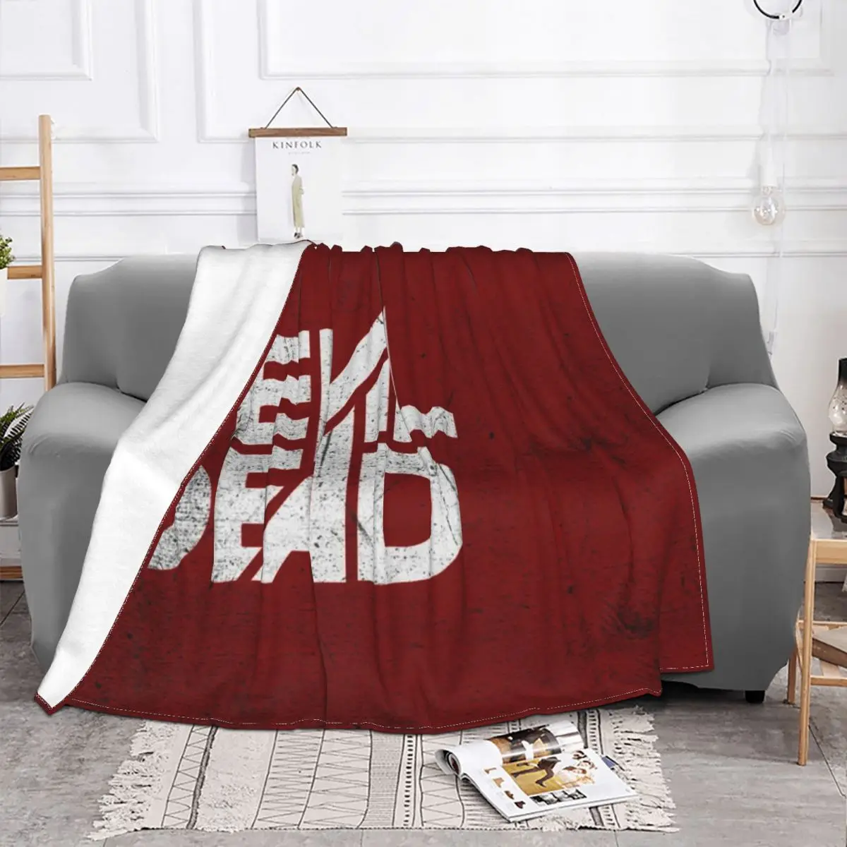 Evil Deads Blanket Fleece All Season Sinister Cute Thin Throw Blankets For bed Couch Bedspread