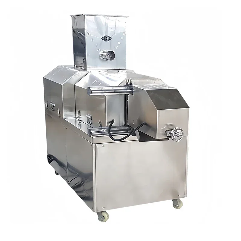 stainless steel 304 corn pop puff snack making extruder machine production line