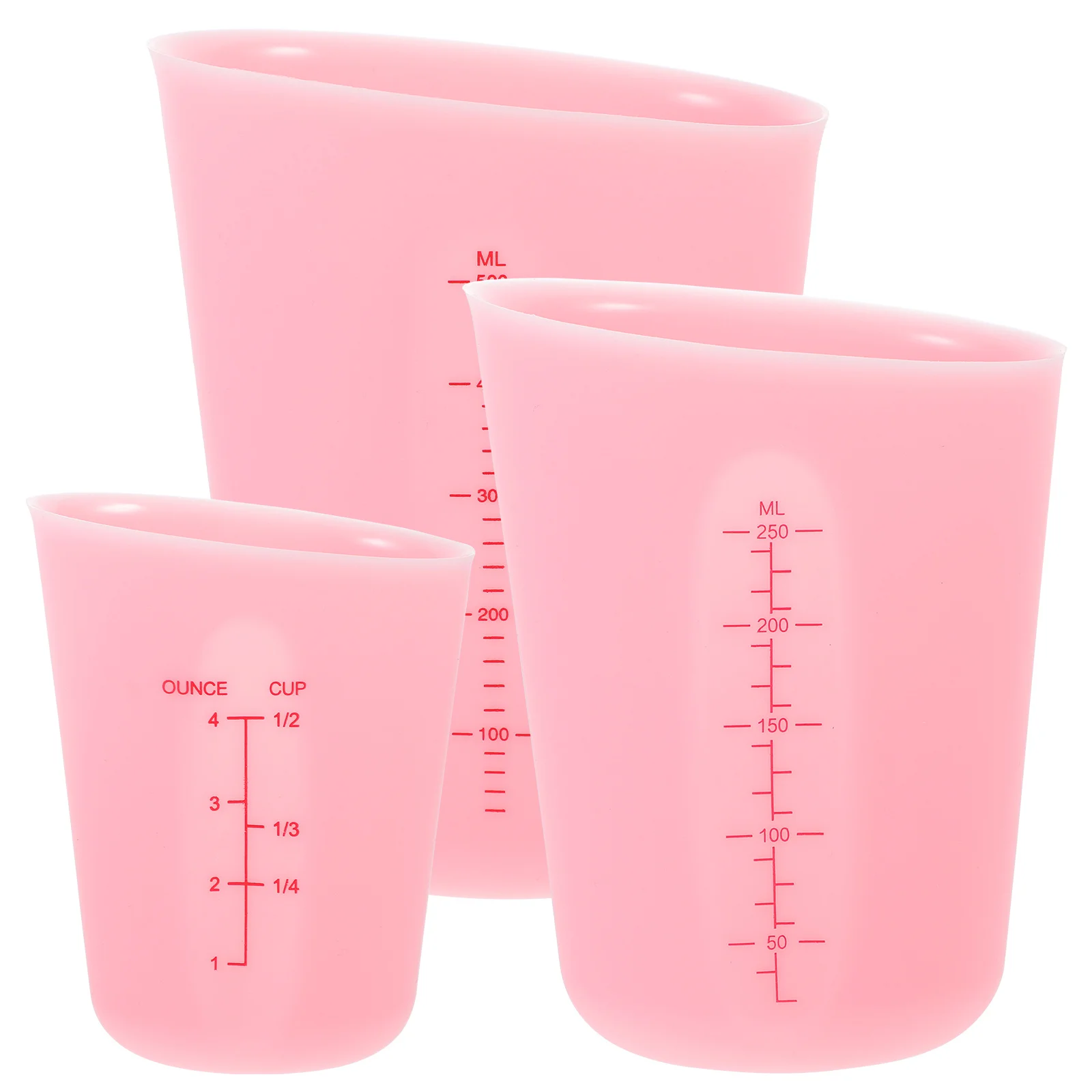 

3Pcs Epoxy Resin Measuring Cups Silicone Mixing Bowls for Resin Craft DIY Supplies and Tools Measuring Cups Mixing Cup Tool Kit